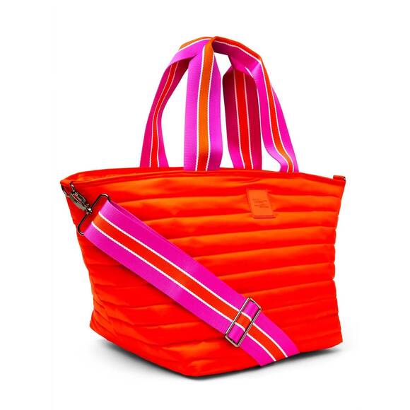 NEW THINK ROYLN women's beach bum cooler mini bag in tangerine - Picture 4 of 4
